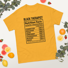 Load image into Gallery viewer, Black therapist nutrition fact
