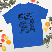 Load image into Gallery viewer, Black therapist nutrition fact
