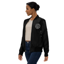 Load image into Gallery viewer, Social worker/Therapist Premium recycled bomber jacket
